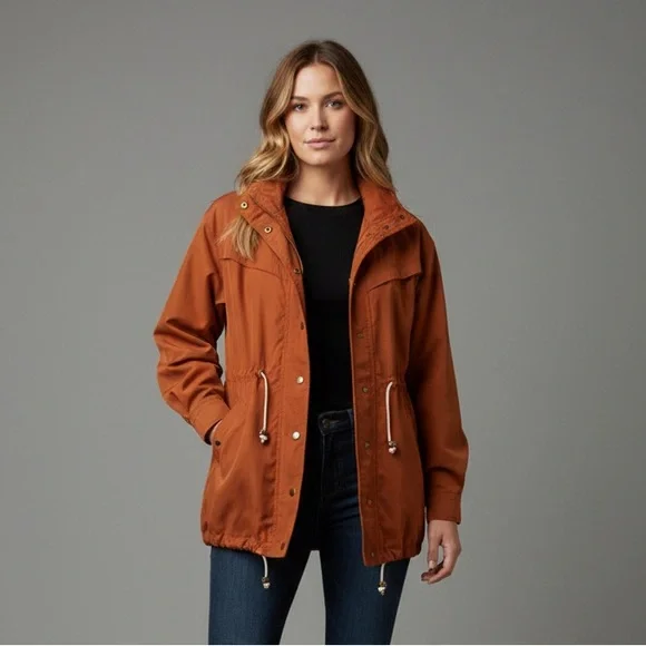 Women's Burnt Orange Jacket - Picture 1 of 5